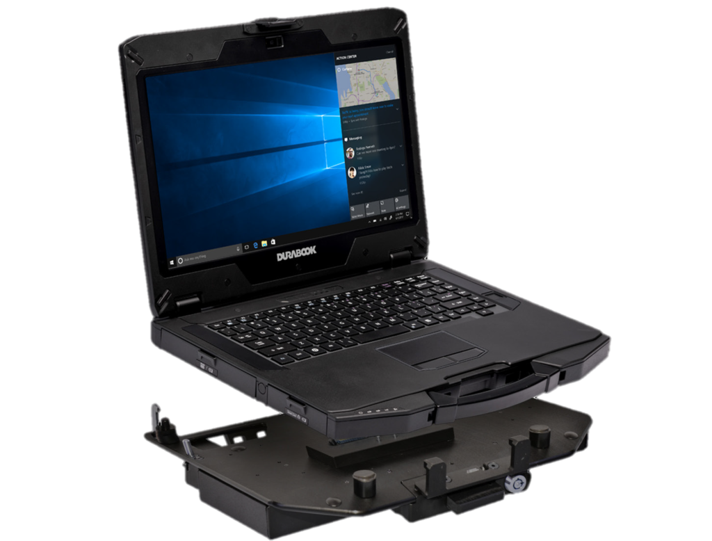 Notebook Durabook S14I, 14″ FHD, Win 10Pro, i5, RAM 8GB, 256GB M.2, Wifi6+BT, IP53, MIL-STD-810H, RJ45, RS232