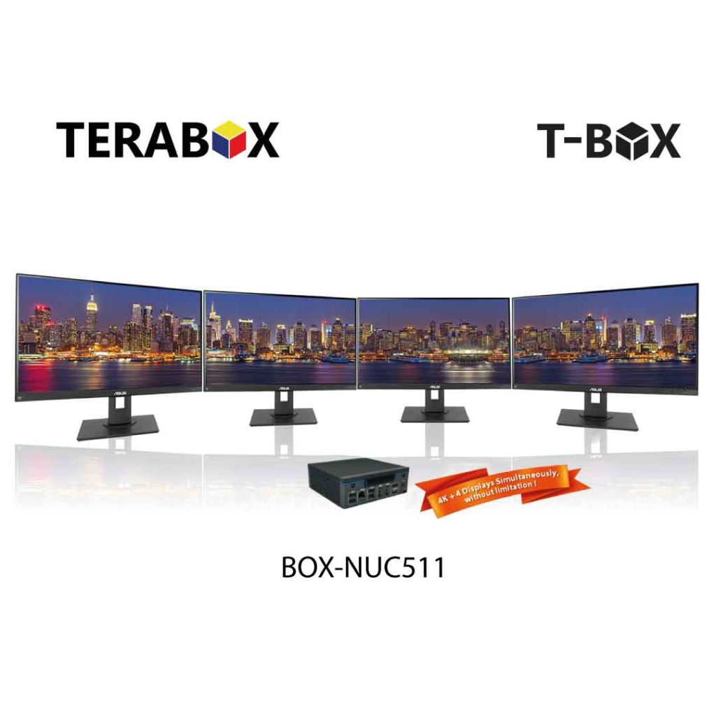 BOX-NUC511, NUC Intel Core i5-1145G7, RAM 16GB, SSD 512GB, 2x HDMI, 2x ...