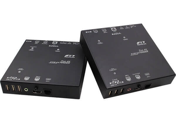 EGBMU-M3210 – Extensor KVM True 4K HDMI HDBaseT 3.0 Sobre CAT.X Con Salida Local, Audio, Serie, USB 2.0, 90 M (PoH)
