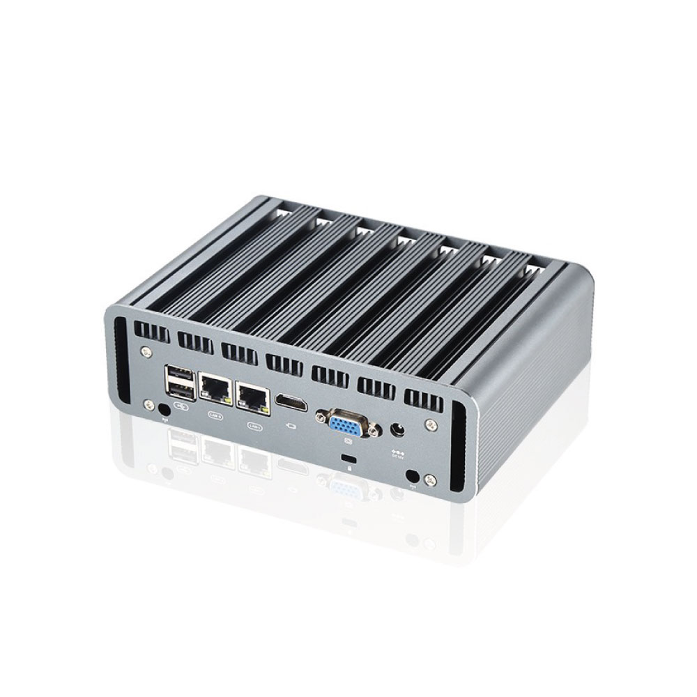 BOX-IND6412 MINI-PC Industrial Celeron J6412 8GB, SSD 256GB, Wifi, Win 10 Pro, 2xLAN, 2xCOM, 6xUSB, 1xHDMI, VGA