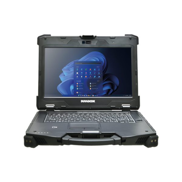 Notebook Durabook Z14IG3, 14″ FHD, 1200nits Touchscreen, Win 11Pro, CPU Ultra 5, 16GB RAM, 256GB SSD, Wifi7 + BT5.4, 2RS232, 2RJ45 IP66