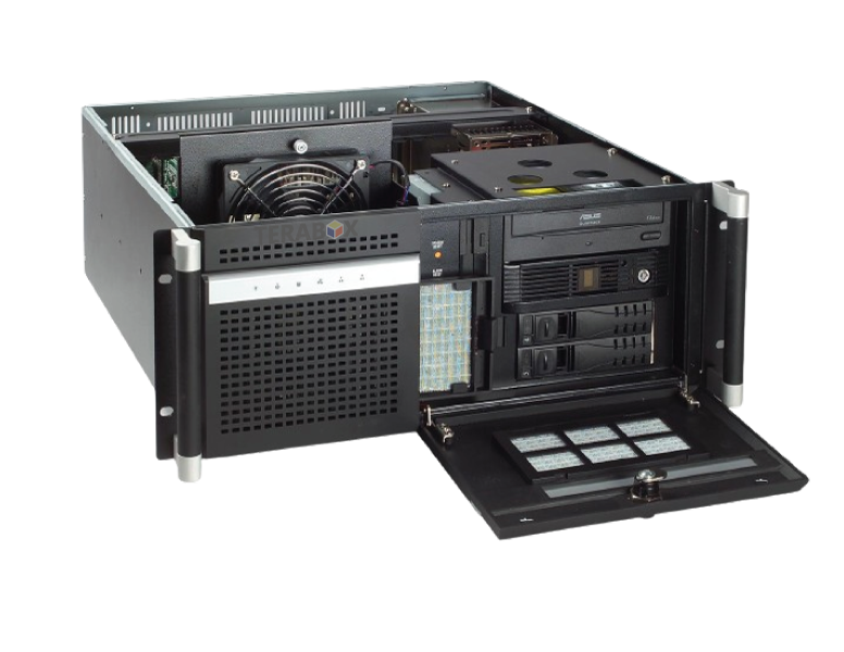 ACP-4320 – Quiet 4U Rackmount Chassis with Dual Hot-Swap SATA HDD Trays