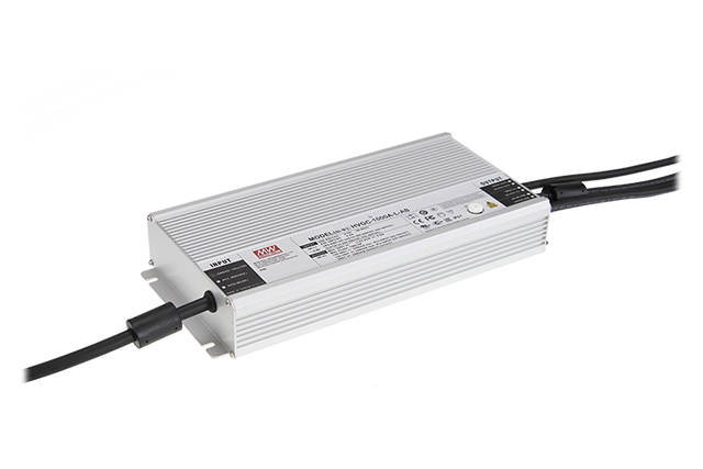 HVGC-1000A – Driver LED Meanwell de carcasa metálica 1000W, IP67