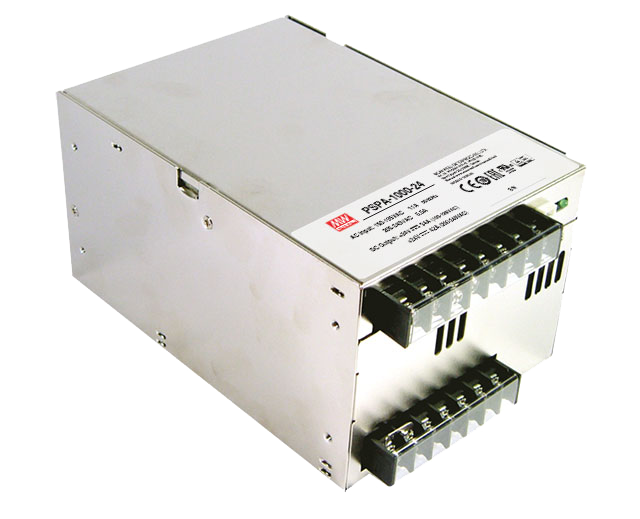 PSPA-1000-48- Fuente de poder Industrial para Gabinete, 1000W, 1 salidas 48V PFC