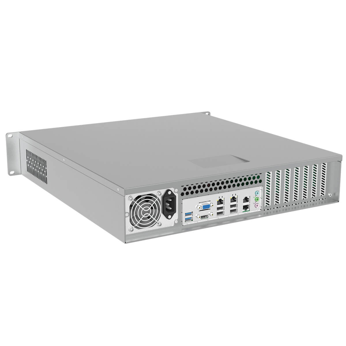 ABOX-U231C- 2U Rack mount industrial Computer