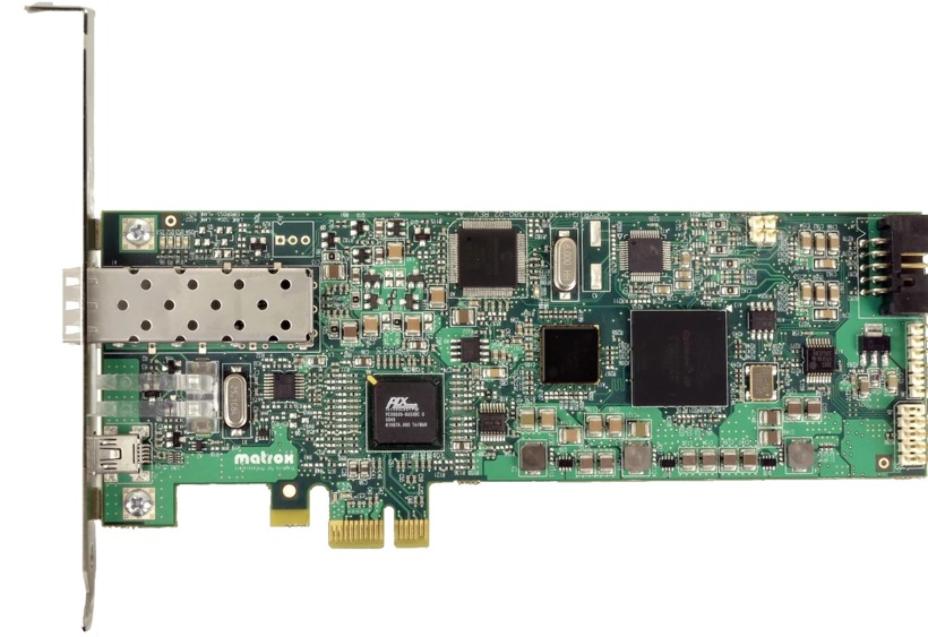 XTO2A-FESLPAF – Matrox Extio PCIe Fibra Adapter Card