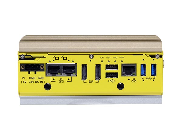 POC-451VTC Series Intel® Elkhart Lake Atom® x6425E Ultra-compact In-vehicle Fanless Computer with 3x 2.5G, PoE+ and M.2/mPCIe for WIFI/4G/5G Modules