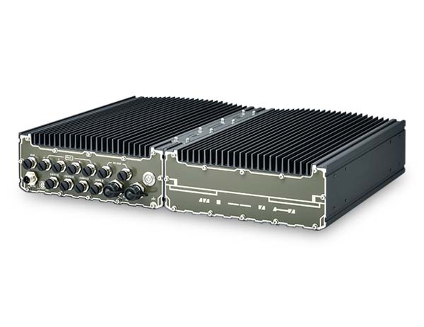 SEMIL-2000GC Series 19″ rack mount IP69K waterproof computer including NVIDIA® L4, supporting Intel® 14th/ 13th/ 12th-Gen Core™ processor with 2x M12 10GbE and 4x M12 PoE+ ports