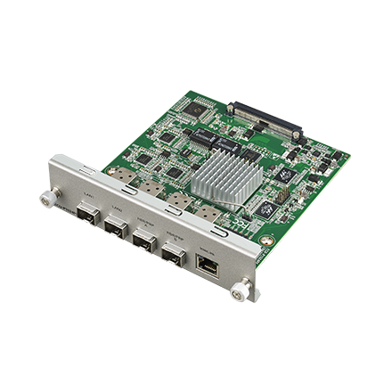 ECU-P1524PE – 2-port SFP Ethernet Card with HSR/PRP