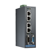 EKI-1242IEIMS – Modbus RTU/TCP to 3-in-1 EtherNet/IP or PROFINET or OPC UA Protocol Gateway, Wide Temperature