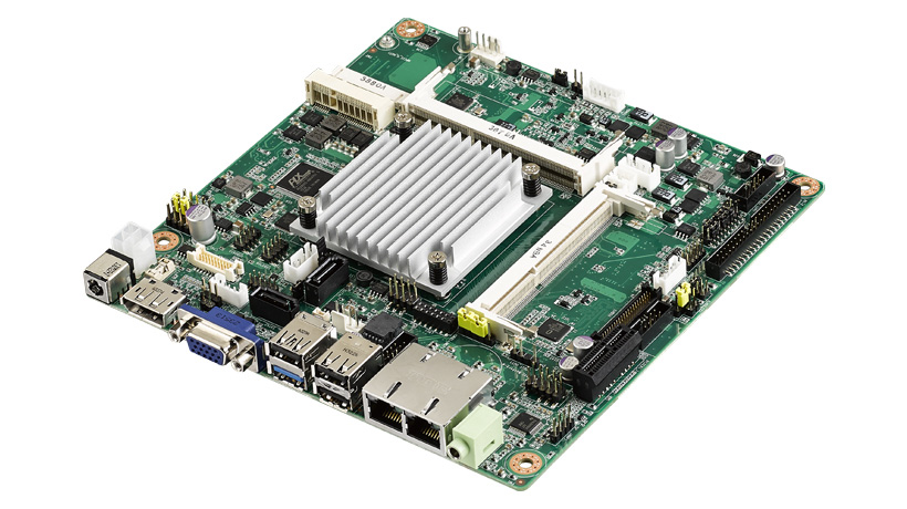 AIMB-215D-S6B3 – ATOM Baytrail QC2.0G MINI-ITX w/VGA,LVDS,DP,2GbE