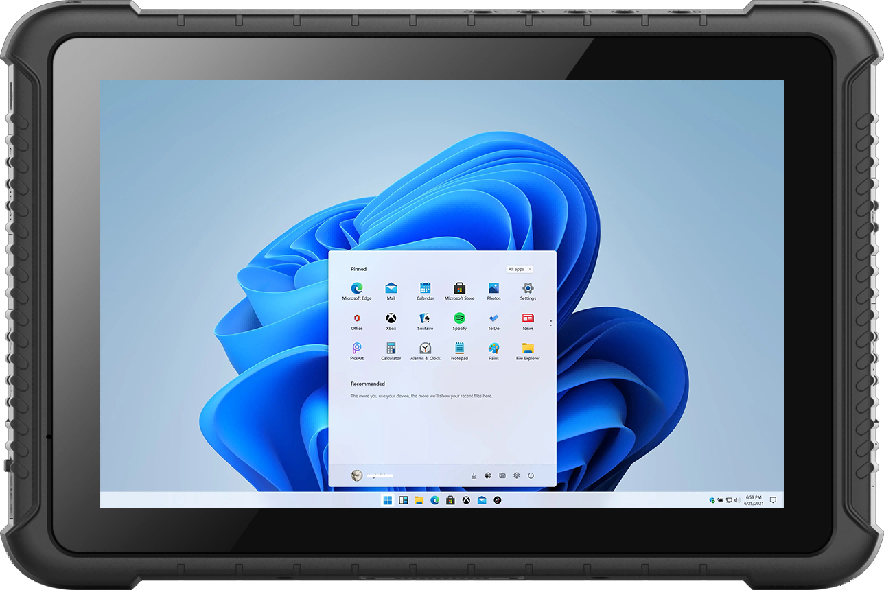 TBOX TW-101S, Tablet Industrial 10.1″, Intel Celeron N5100, RAM 8GB, 128GB, RJ45, RS-232, 4G, Wifi, BT, GPS, Windows 11 Pro, IP65, MIL-STD-810G