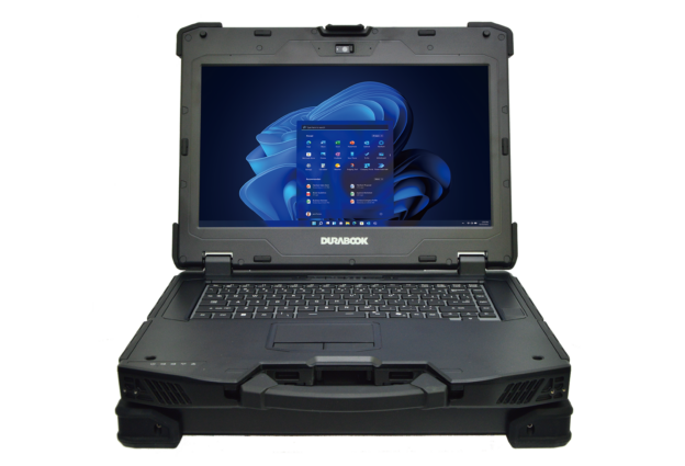 Notebook Durabook Z14I-HG, 14″ FHD, 1200nits Touchscreen, Win 11Pro, Ultra 7, 32GB RAM, 512GB SSD, GPU NVIDIA, Wifi7 + BT5.4, 2RS232, 2RJ45 IP65