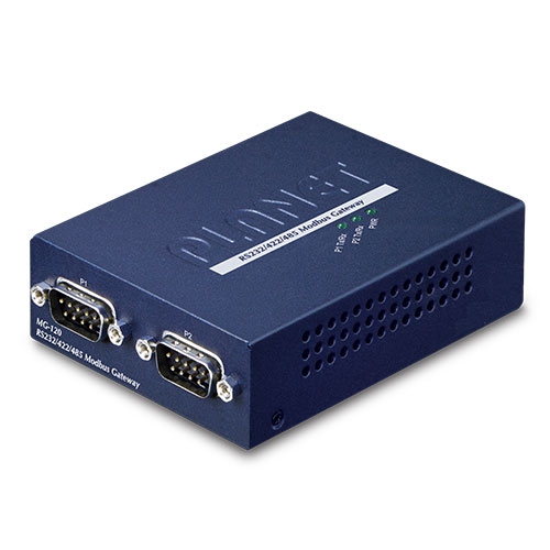 MG-120 – 2 Port RS232/RS422/RS485 Modbus Gateway (1x Port 10/100BASE-TX)