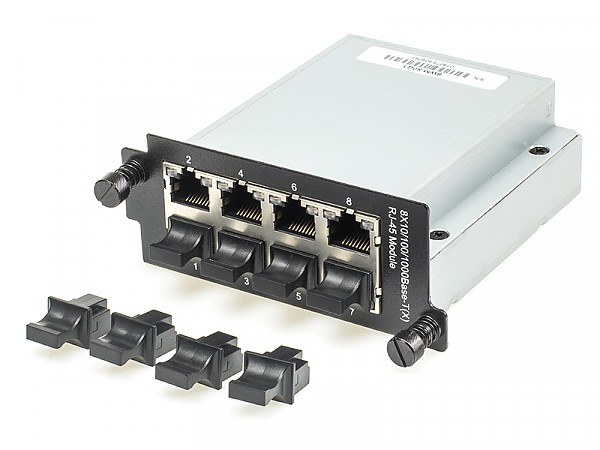 SWM-08GT – Industrial 8-port Gigabit Ethernet switch module with 8×10/100/1000Base-T(X) ports
