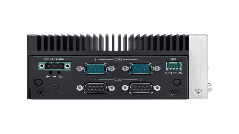 ADVANTECH ARK-1252 Intel® Core Processor Series 3 with Triple LAN/Four COM/USB Type C DIN-Rail Fanless Box PC - Imagen 3