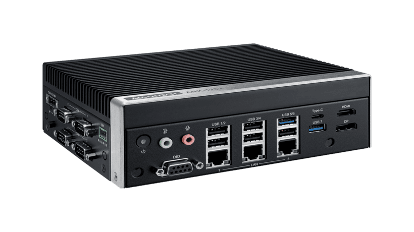 ADVANTECH ARK-1252 Intel® Core Processor Series 3 with Triple LAN/Four COM/USB Type C DIN-Rail Fanless Box PC - Imagen 4