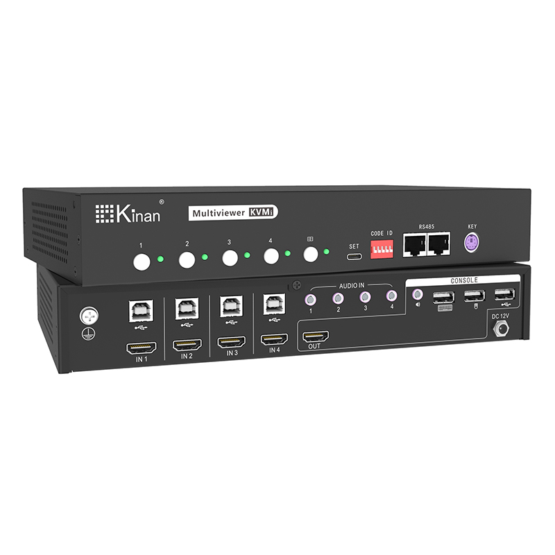 MH2404 – 4 Port USB HDMI® Multi-View KVM Switch